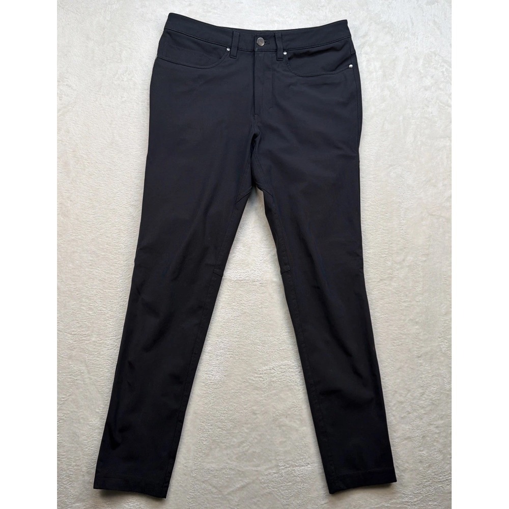 Lululemon ABC Pants Slim Mens 29 Black Stretch Tech Casual Chino Office